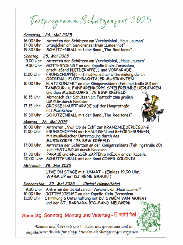 Festprogramm 2025